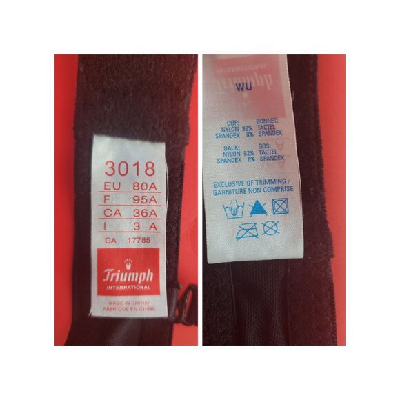 Triumph Black Bra Petites – Size 36A – NWT - Picture 7 of 7